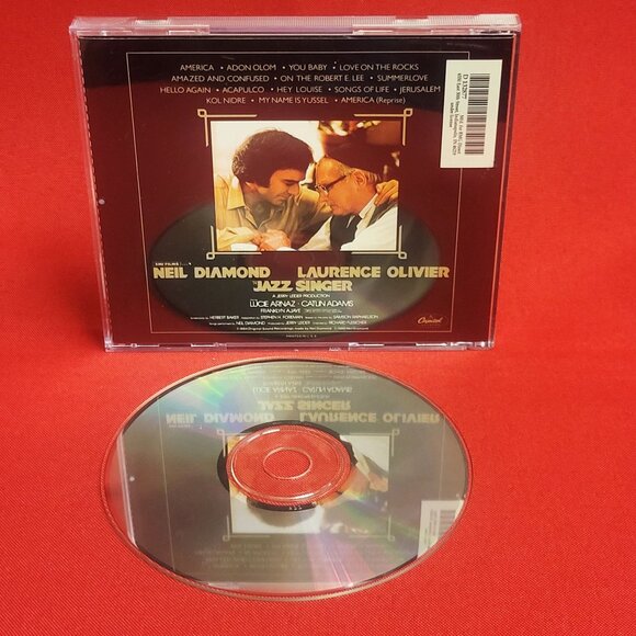 Neil Diamond The Jazz Singer CD 1984 - Picture 8 of 8